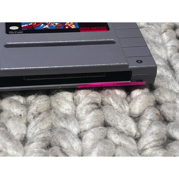 NCAA Basketball Super Nintendo Video Game 1992 Made in Japan - Picture 2 of 3